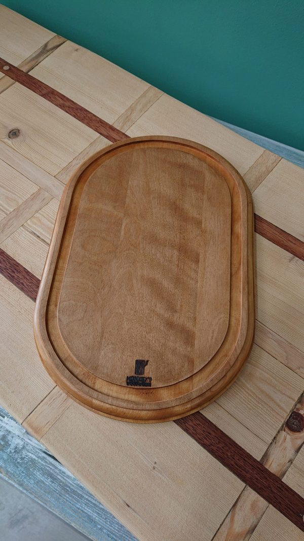 Pine wood serving/cutting board - Image 4