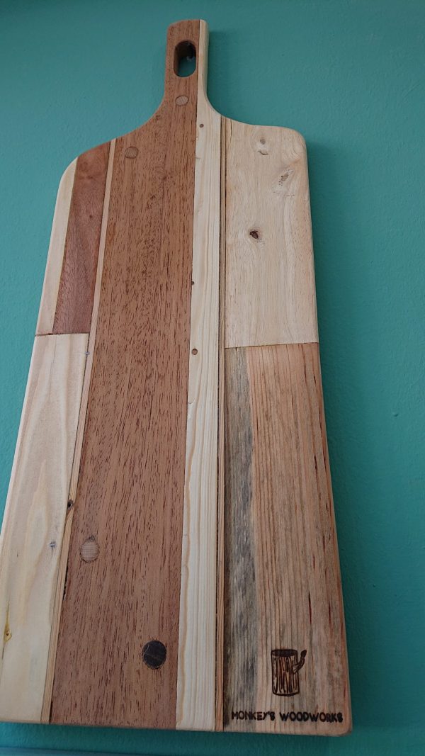 Unique multi-wood serving board - Image 6