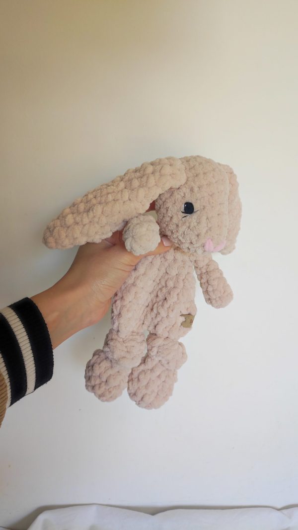 beige bunny lovey