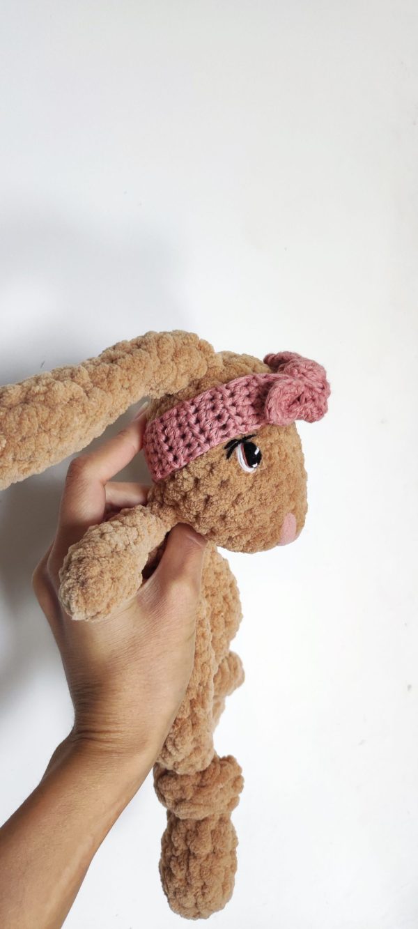 Snuggly Crocheted Mini Bunny Lovey - Image 8