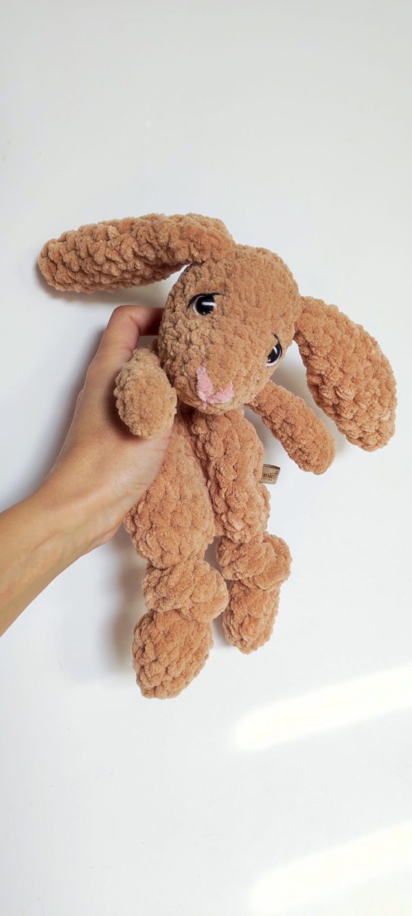 caramel bunny lovey