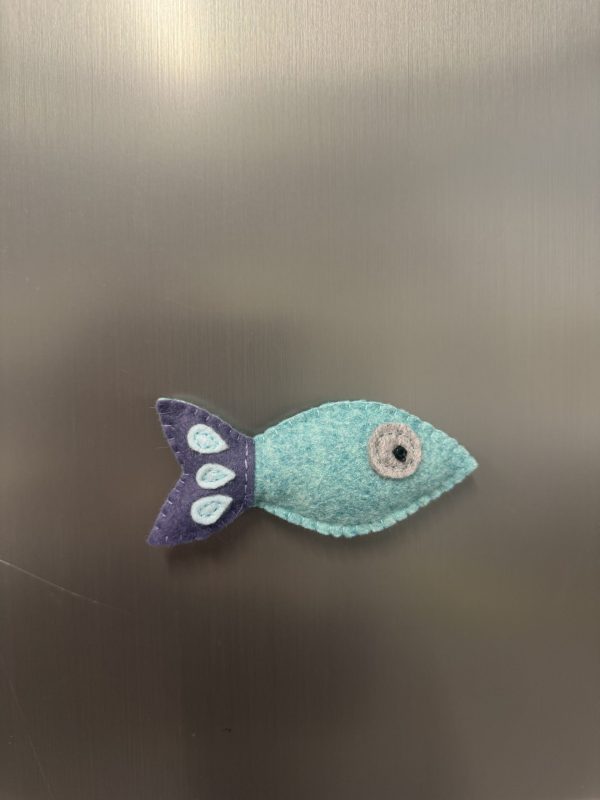 Whimsical Felt Fish Magnets-6 variations - Image 7