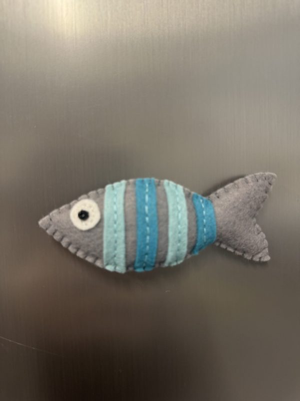 Whimsical Felt Fish Magnets-6 variations - Image 4