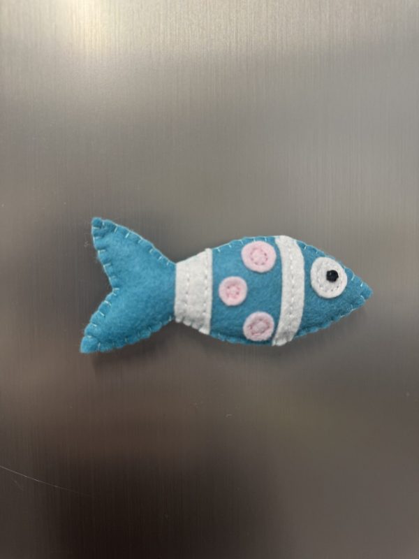 Whimsical Felt Fish Magnets-6 variations - Image 3