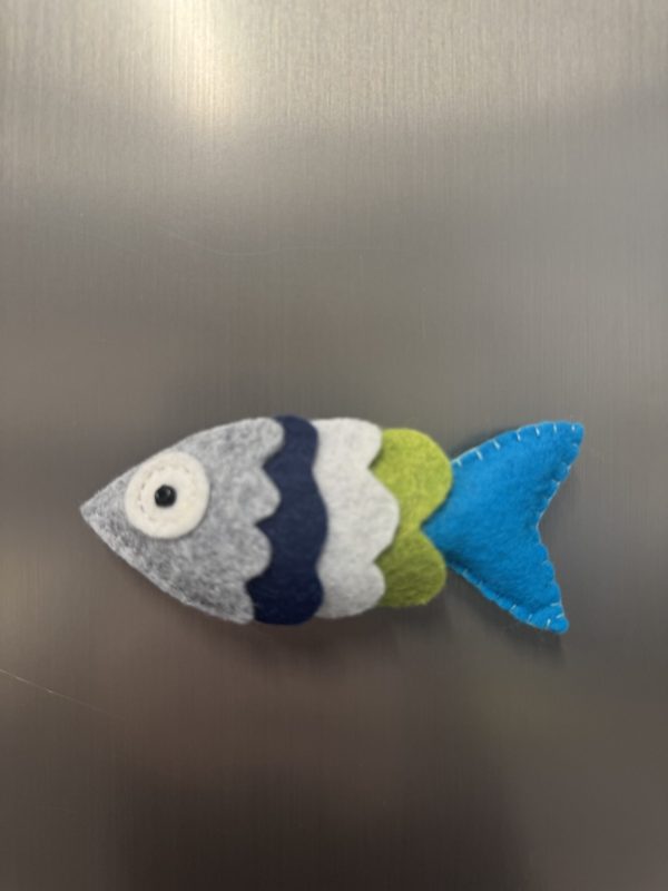 Cute Felt Fish Magnets-4 variations - Image 2