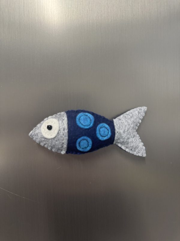 Cute Felt Fish Magnets-4 variations - Image 4