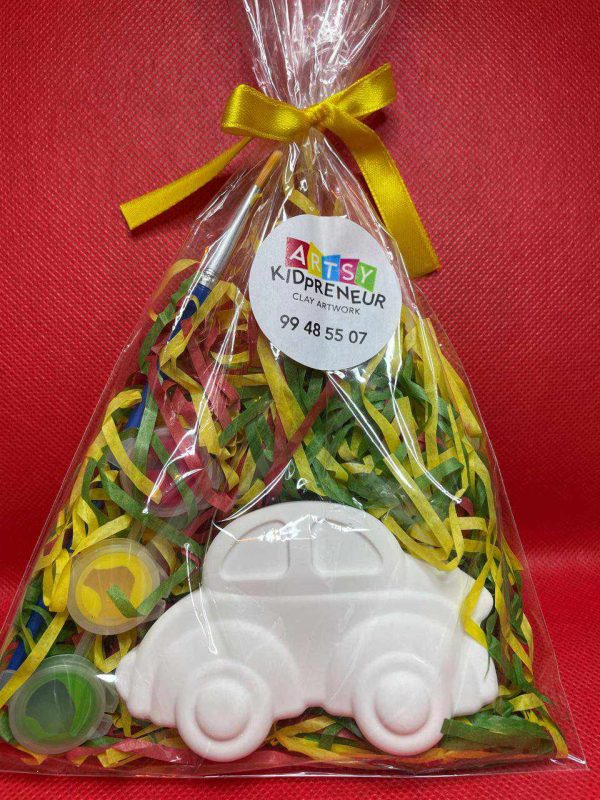 Ceramic Gypsum Beetle Car