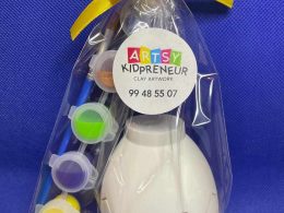 Ceramic Gypsum 3D Cracked Easter Egg