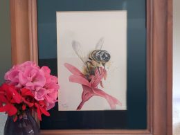 Honeybee Painting Front View
