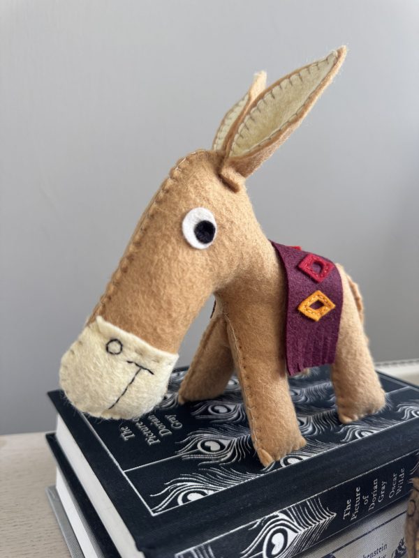 Cute Felt Cyprus Donkey Plushie - 2 variations
