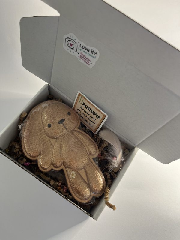 Box with bath bomb Rabbit