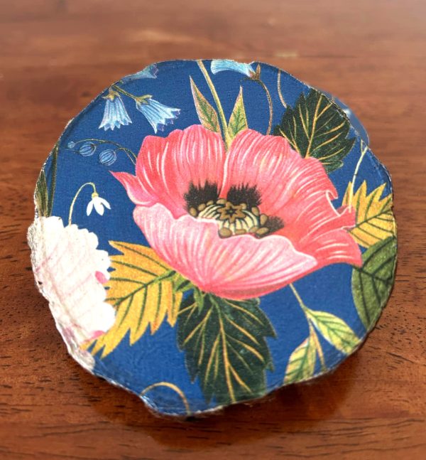 Decoupage Wooden Coasters – Set of Three