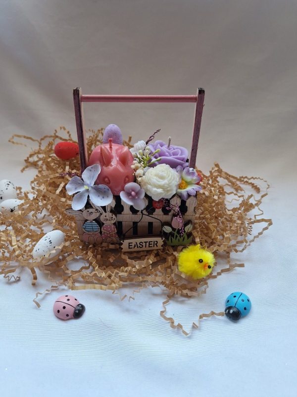 Easter candle basket mini 5?????