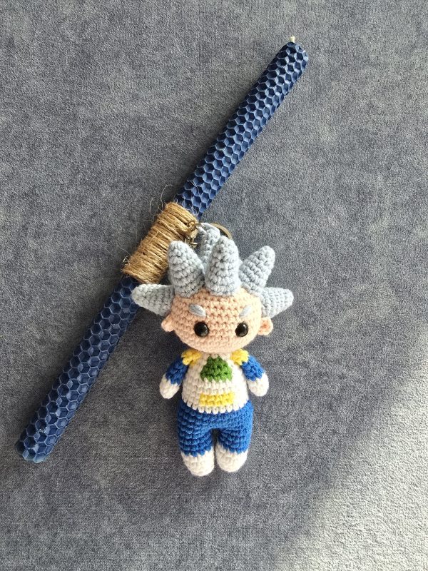 Vegeta Easter Candle