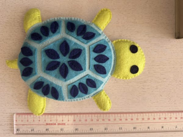 Adorable Felt Sea Turtle Plushie